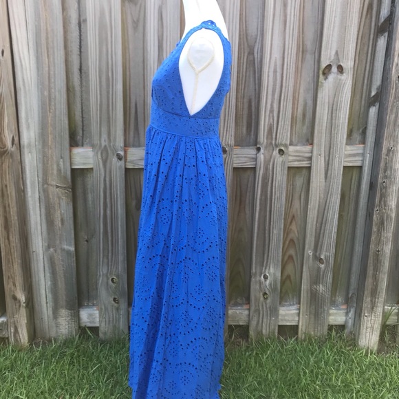 Lulu’s Maxi Blue Dress - Picture 7 of 9